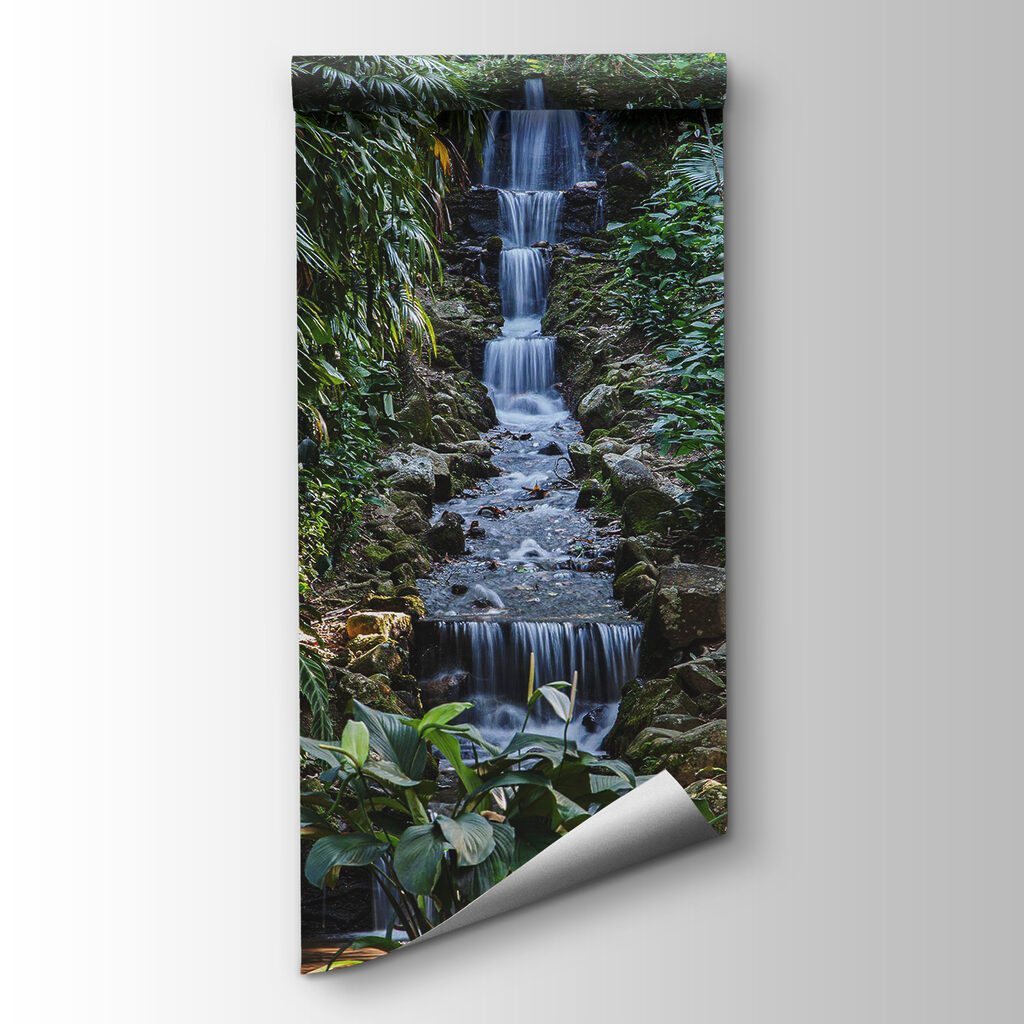 Cascada entre la selva — vista del producto