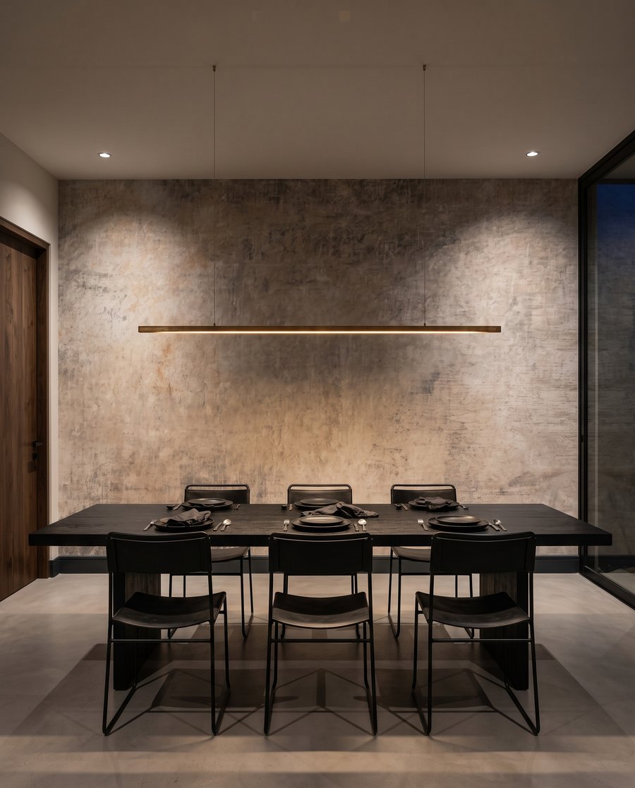 Pintura desgastada en nubes — interior 9