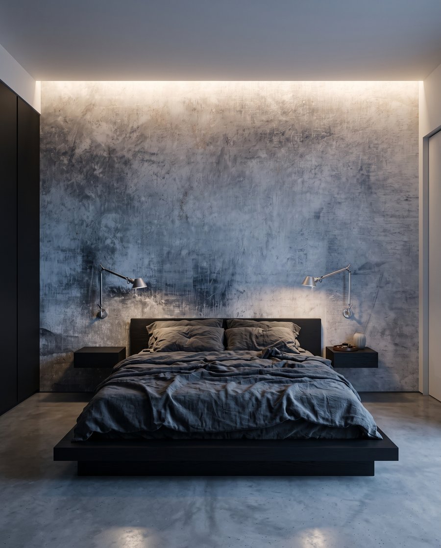 Pintura desgastada en nubes — interior 2