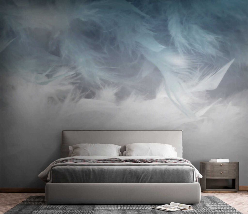 Plumas en niebla azul — interior 4