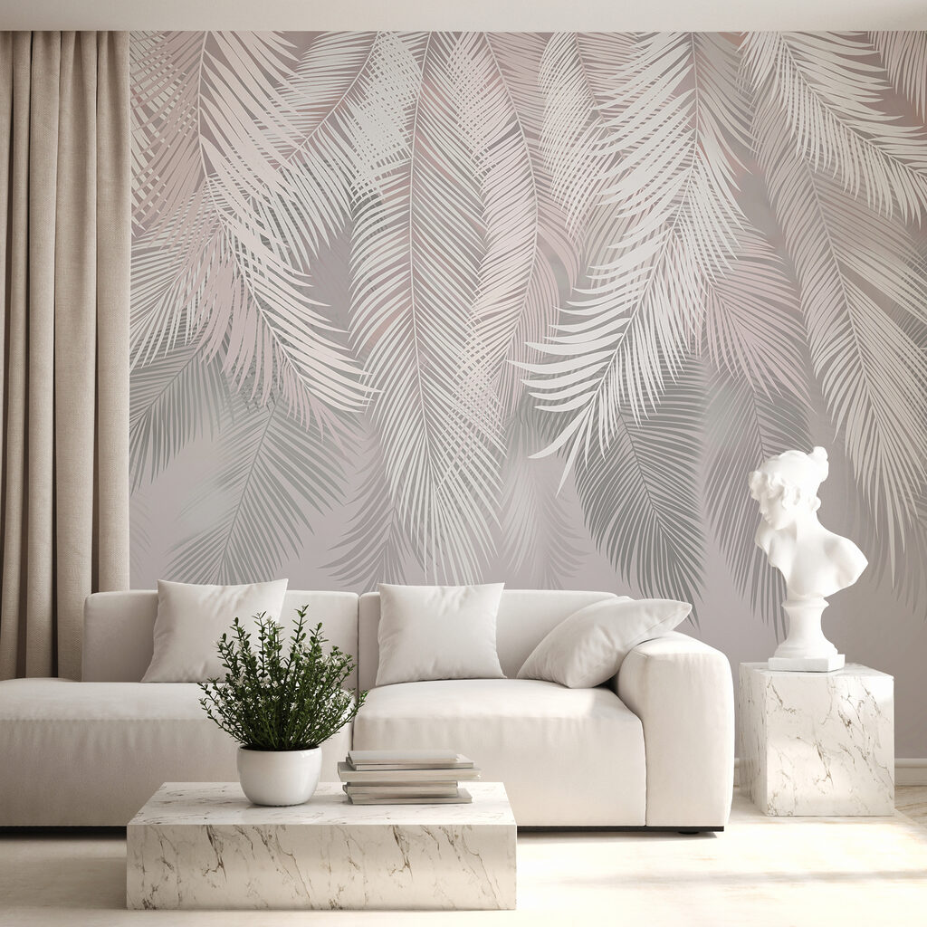 Palmas colgantes en capas — interior 14