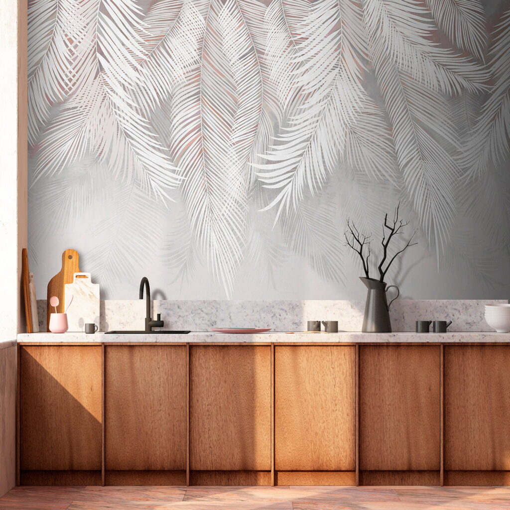 Palmas colgantes en capas — interior 12