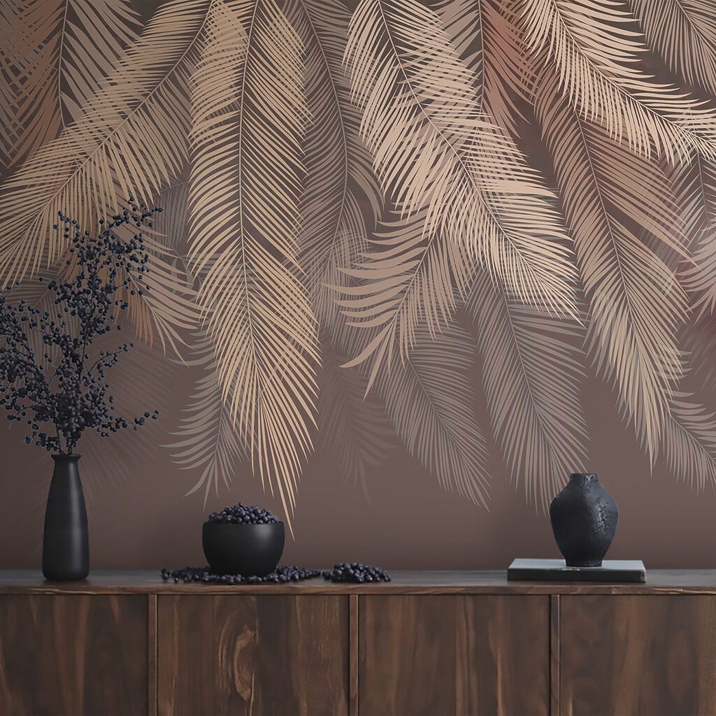 Palmas colgantes en capas — interior 7
