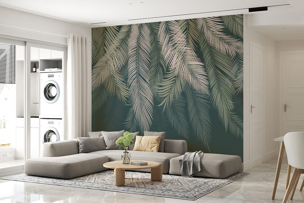 Palmas colgantes en capas — interior 7
