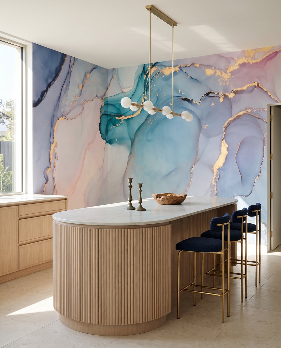 Charcos azules y dorados — interior 6