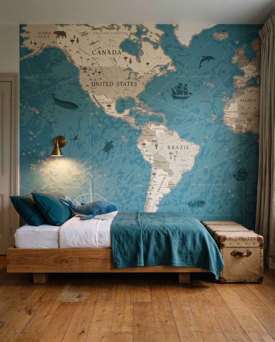 Mapa del mundo — interior 4