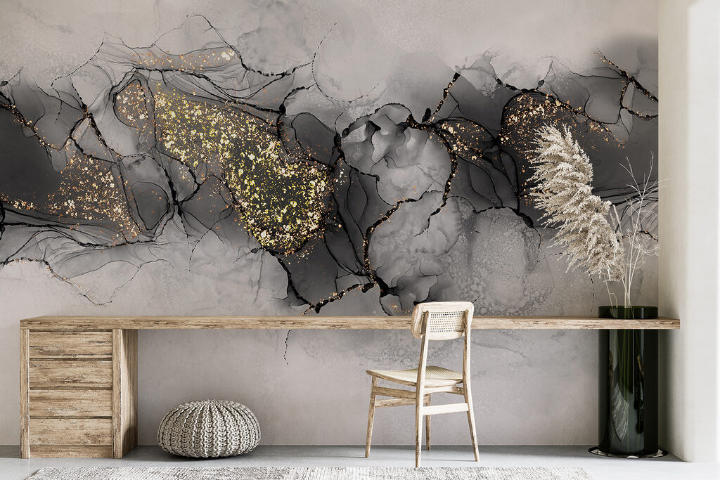 Nubes grises y doradas — interior 3