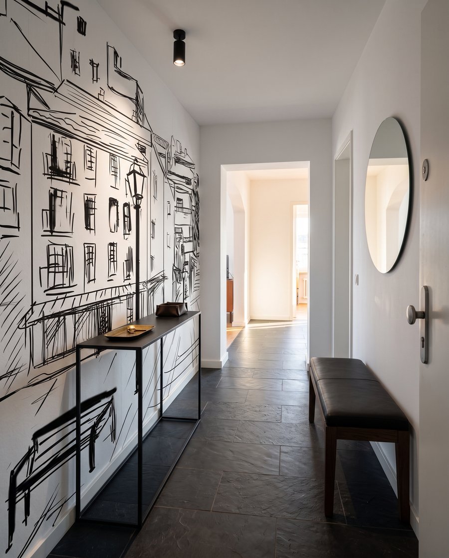 Calle en boceto — interior 6