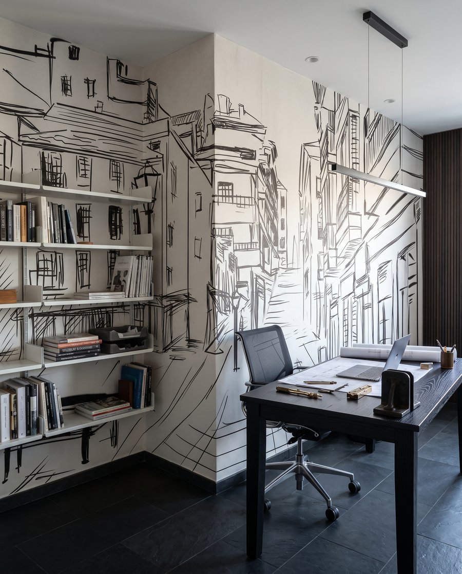Calle en boceto — interior 8