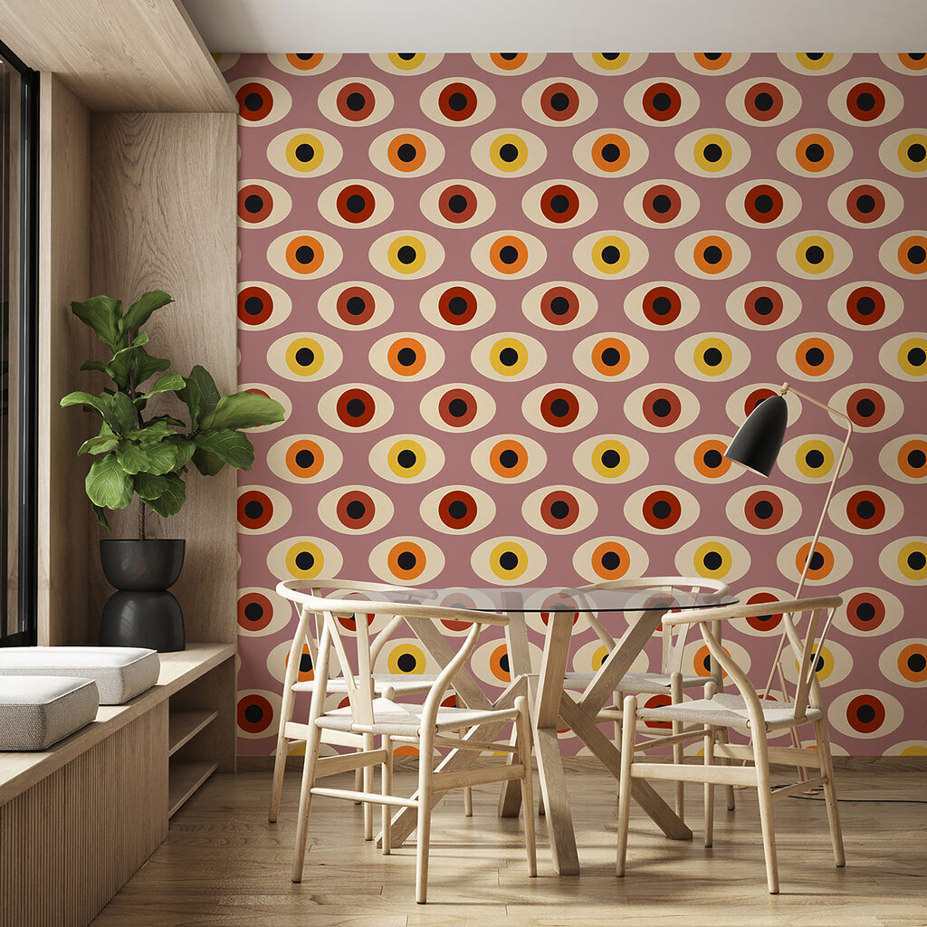 Pequeños círculos como ojos — interior 2