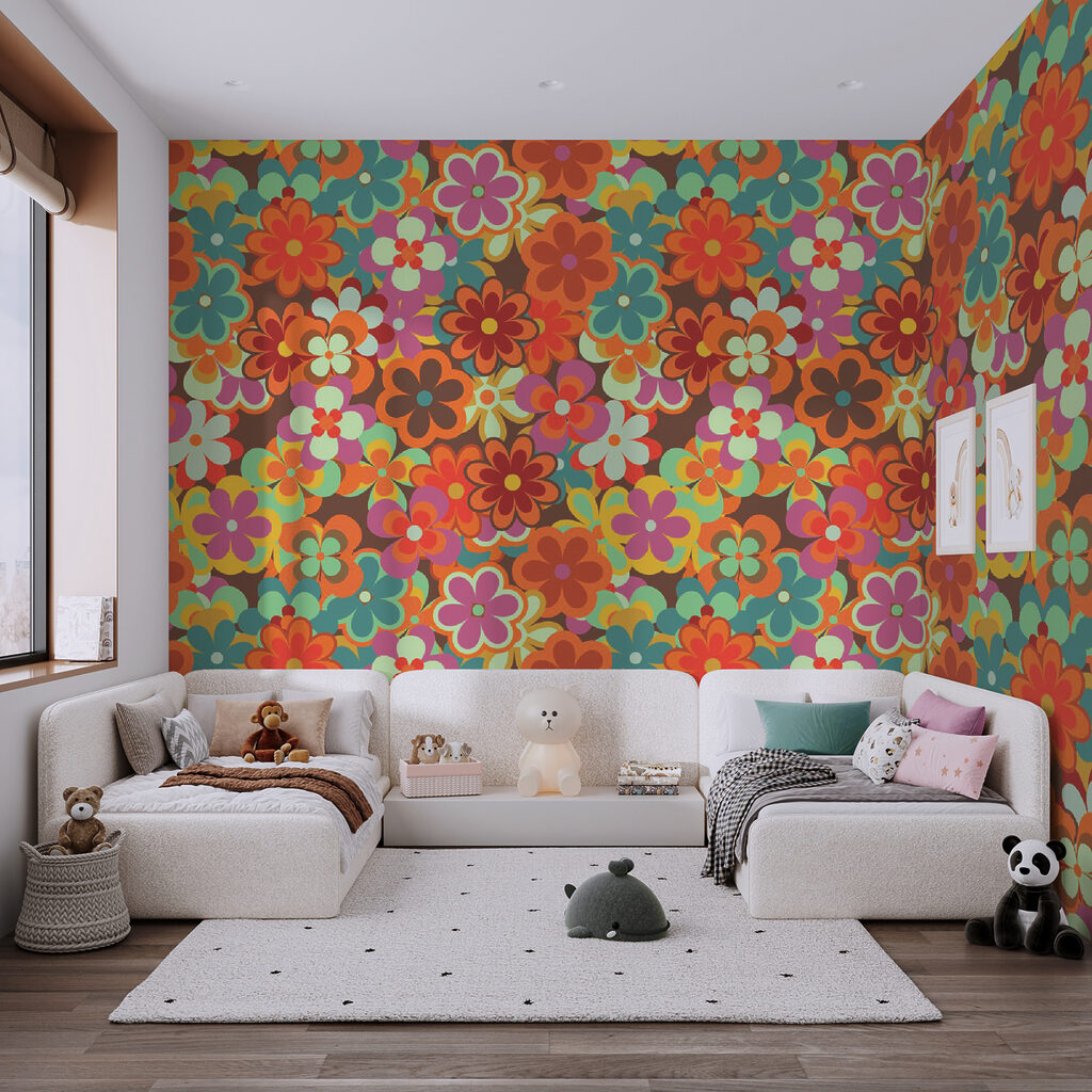 Pequeñas flores naranjas — interior 3