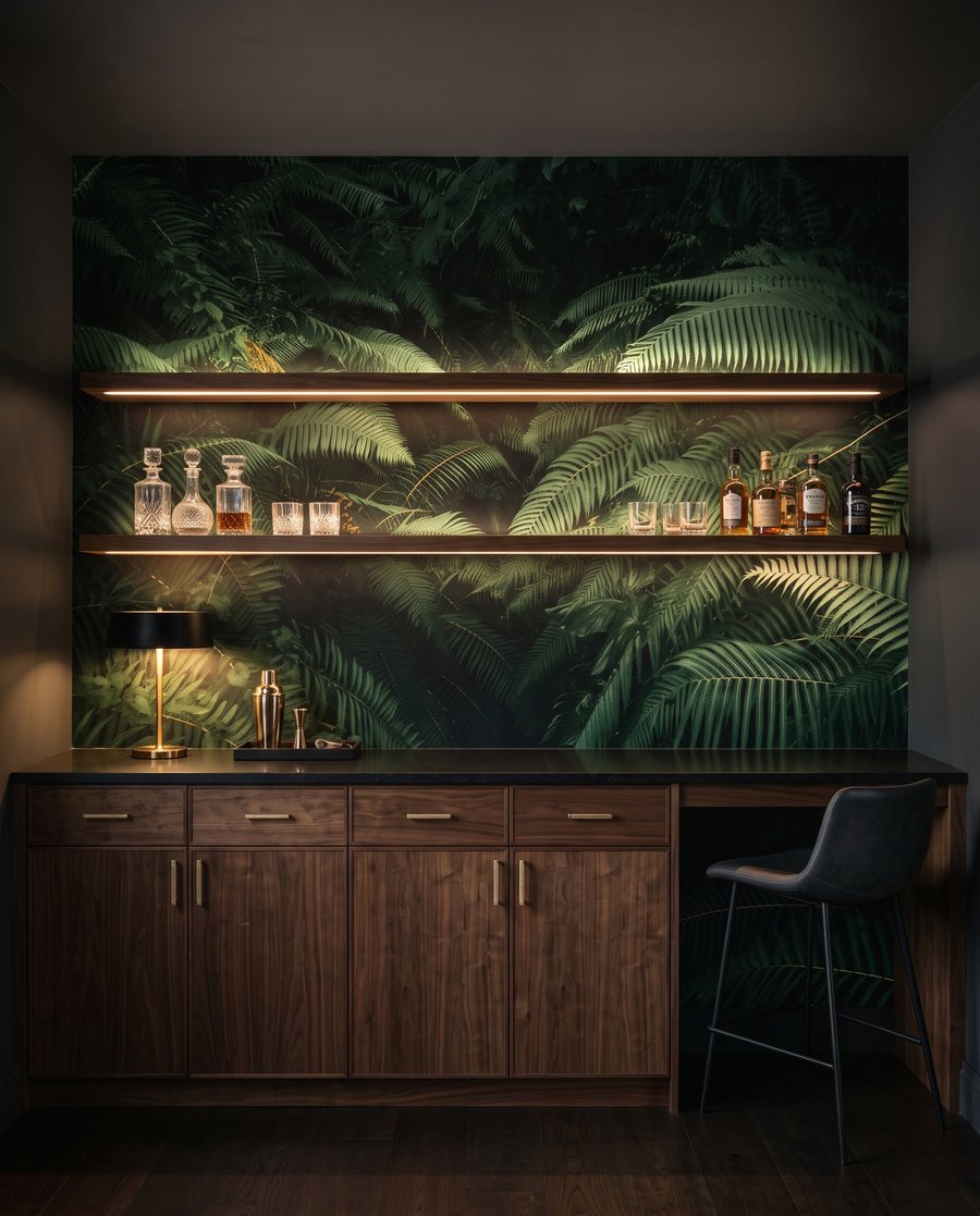 Entre helechos verdes — interior 4