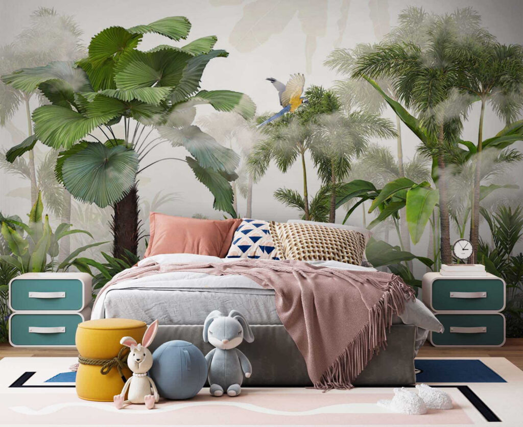 Palmeras verdes en paisaje — interior 2