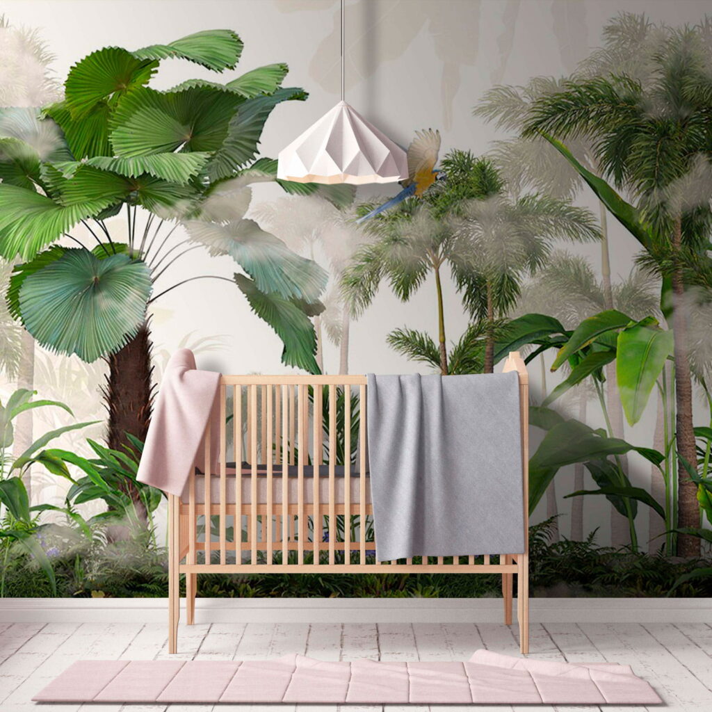Palmeras verdes en paisaje — interior 1