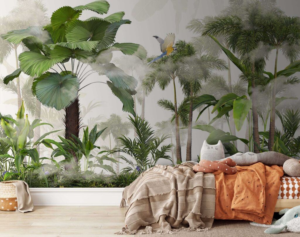 Palmeras verdes en paisaje — interior 3