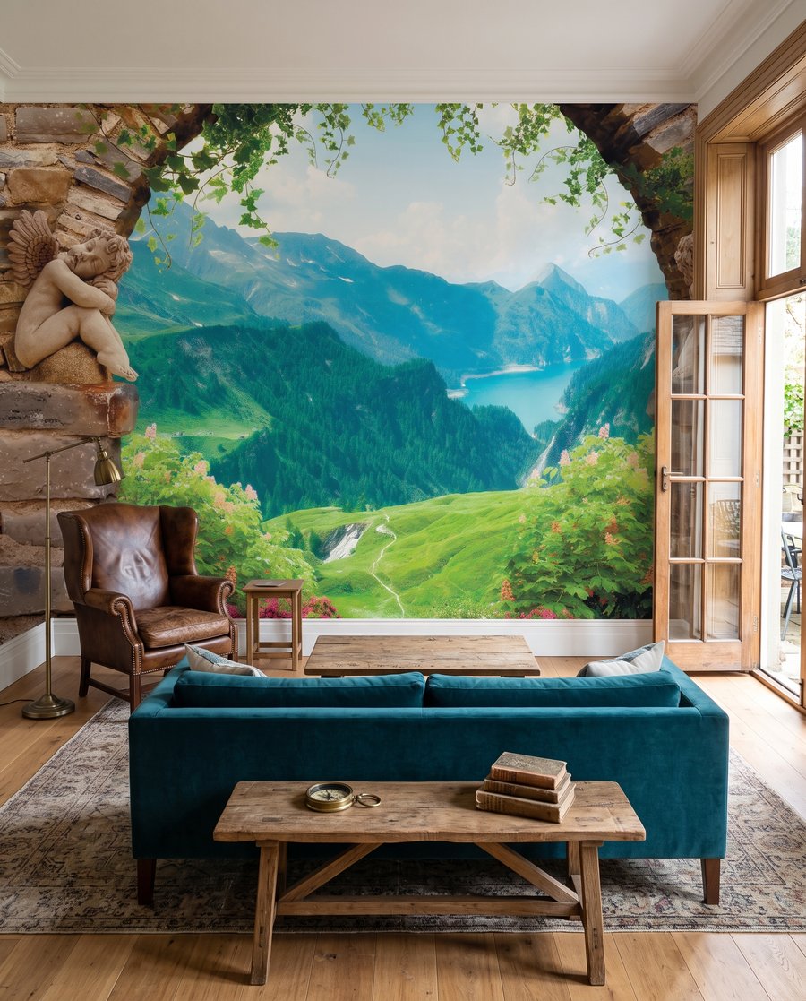 Valle tras los arcos — interior 3