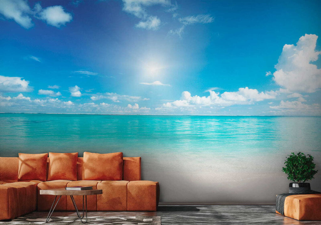Mar turquesa al sol — interior 1