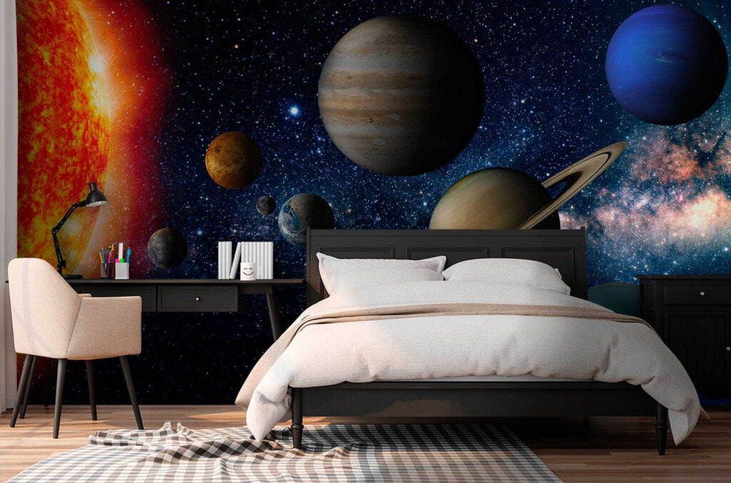 Planetas junto al sol — interior 1
