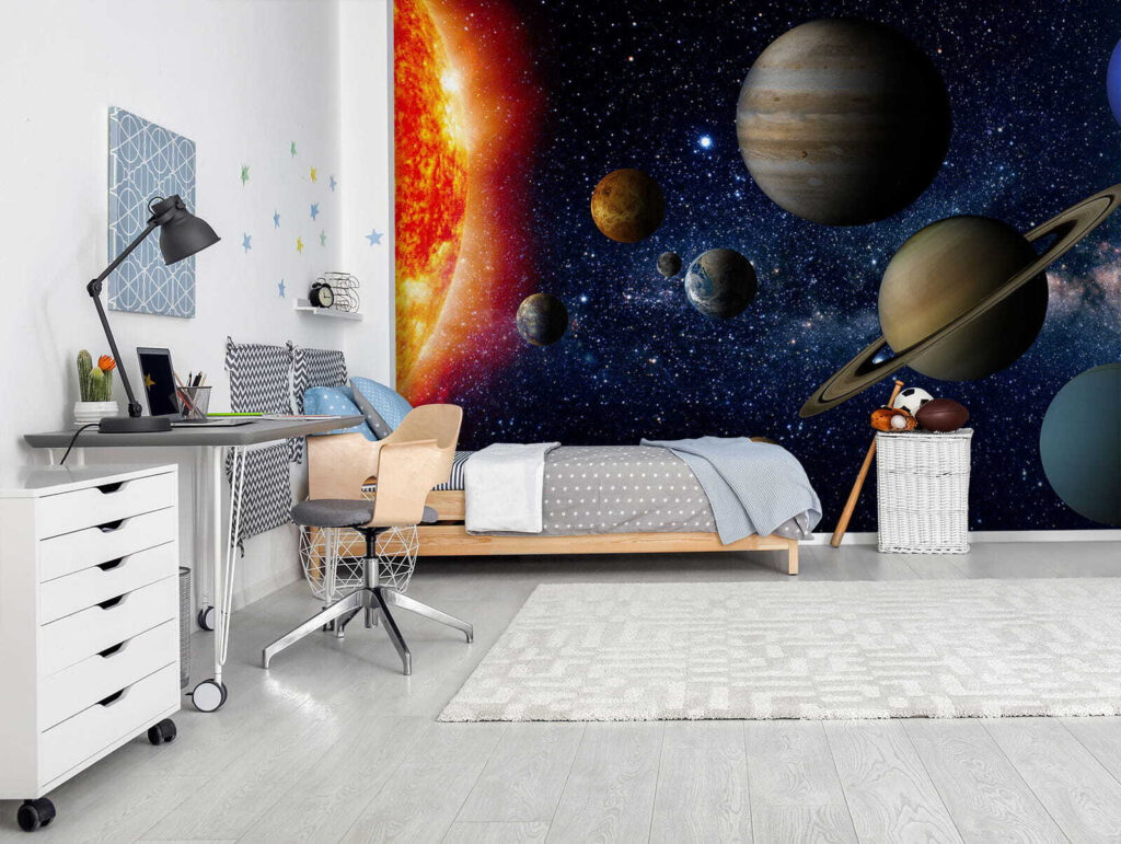 Planetas junto al sol — interior 2