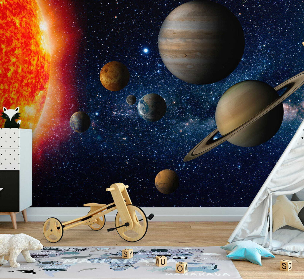 Planetas junto al sol — interior 7