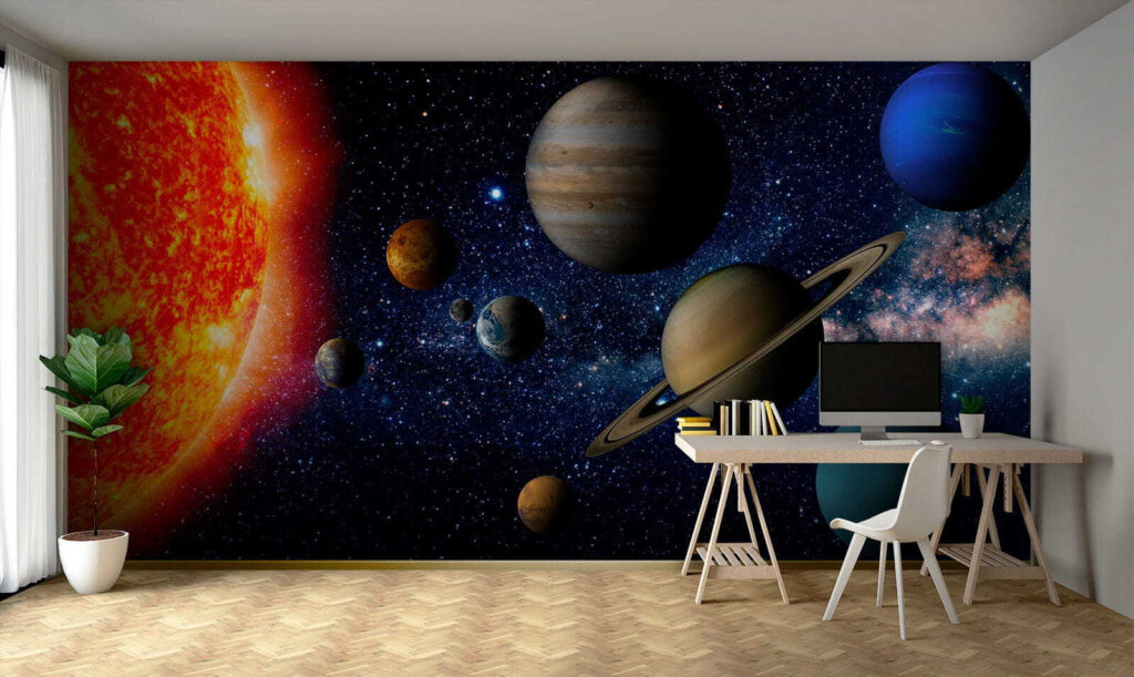 Planetas junto al sol — interior 8