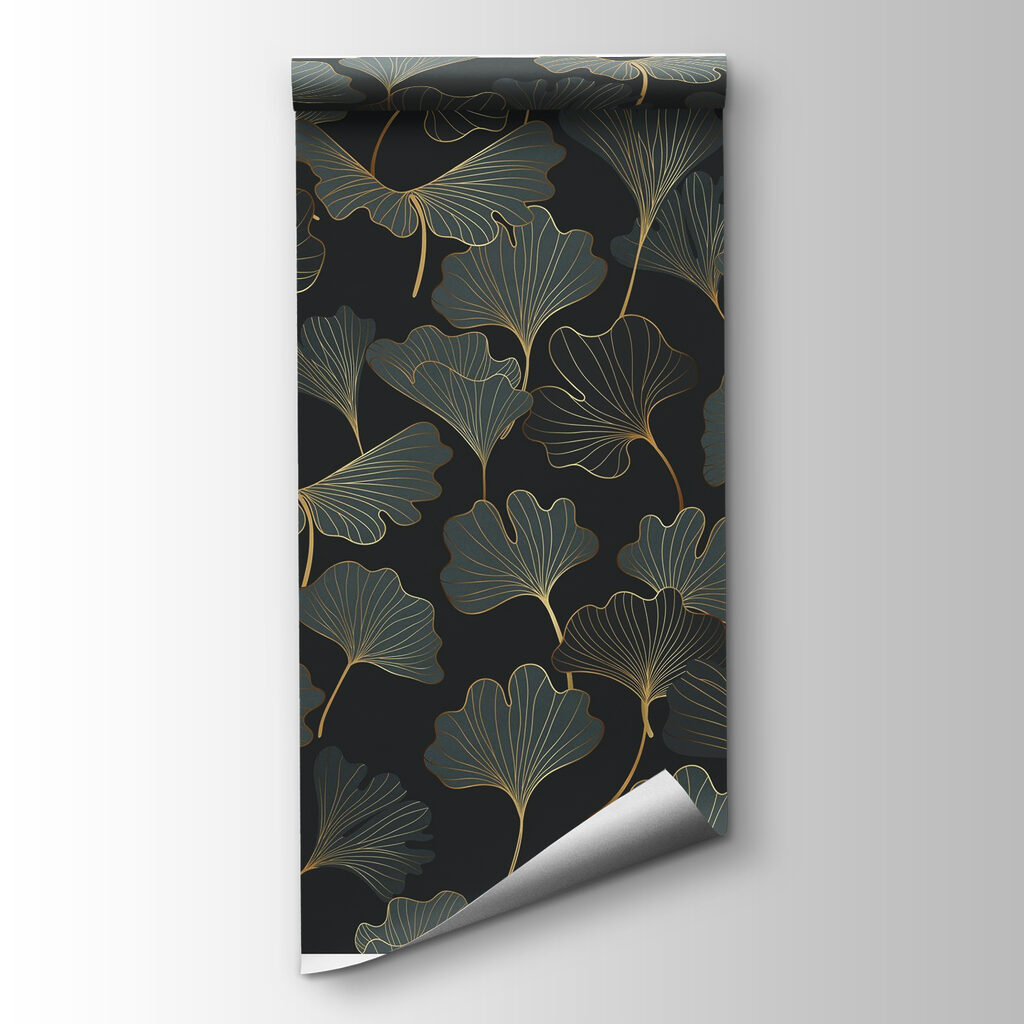 Hojas de ginkgo doradas — vista del producto
