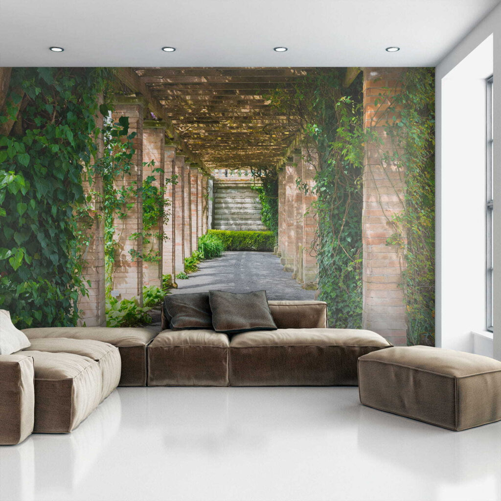 Camino bajo la pérgola — interior 4
