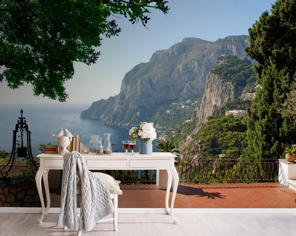Terraza sobre la costa — interior 4
