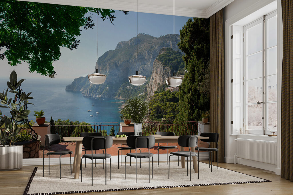 Terraza sobre la costa — interior 7