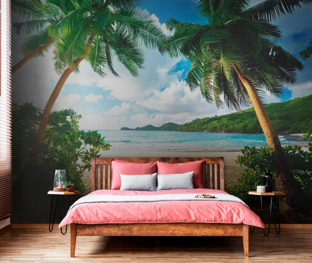 Vista entre palmeras — interior 4