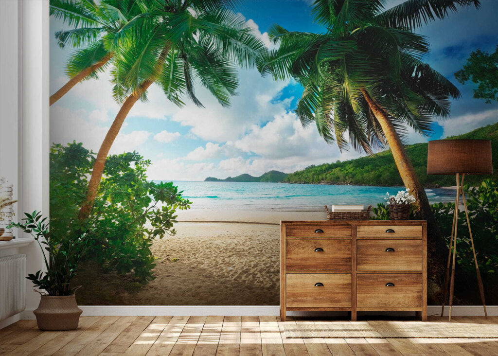 Vista entre palmeras — interior 5