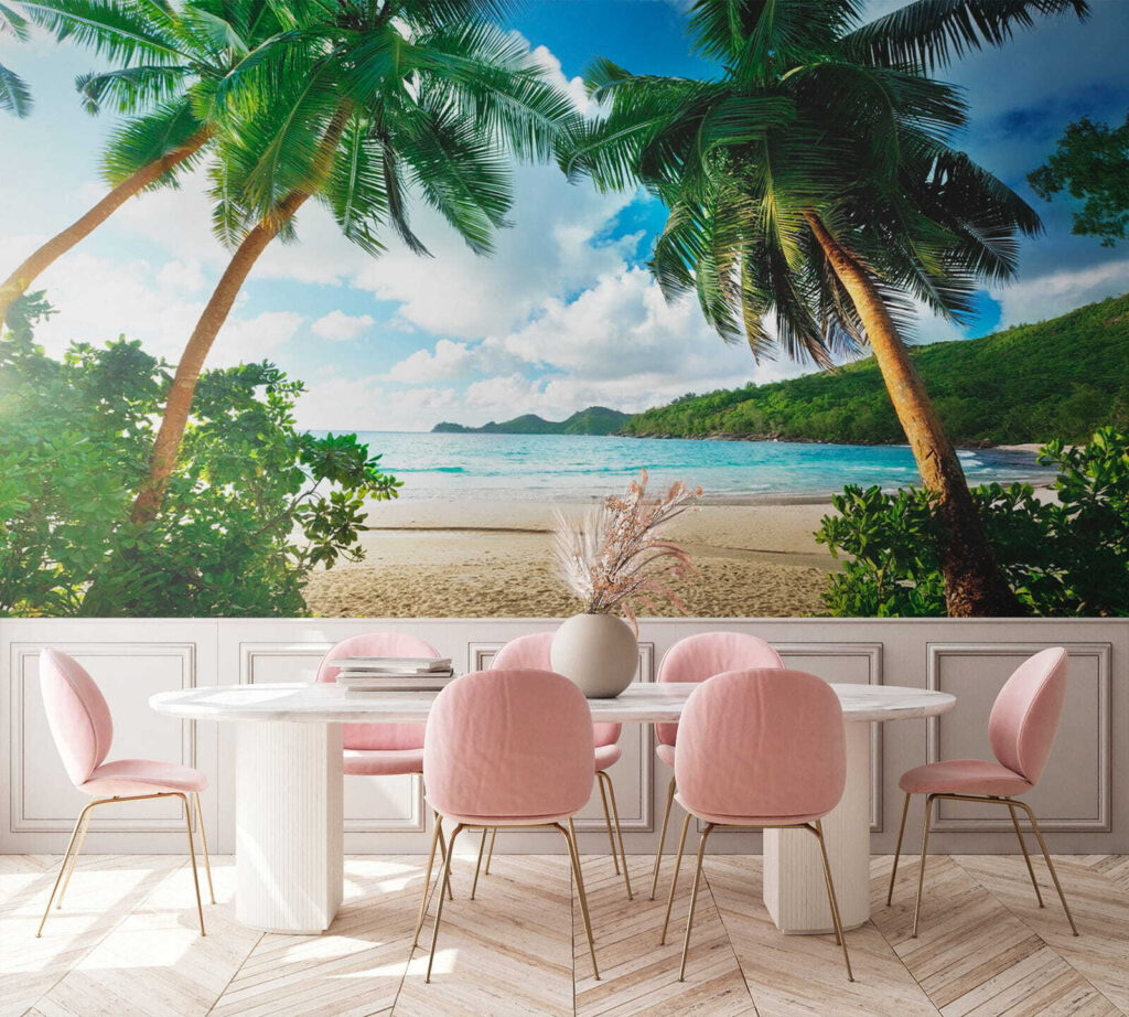 Vista entre palmeras — interior 6