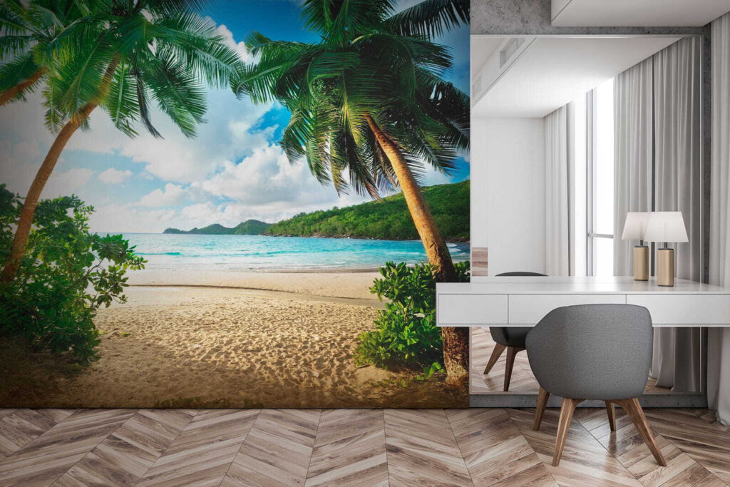 Vista entre palmeras — interior 8