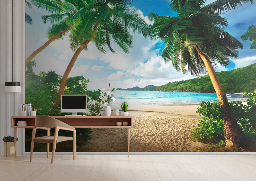 Vista entre palmeras — interior 9