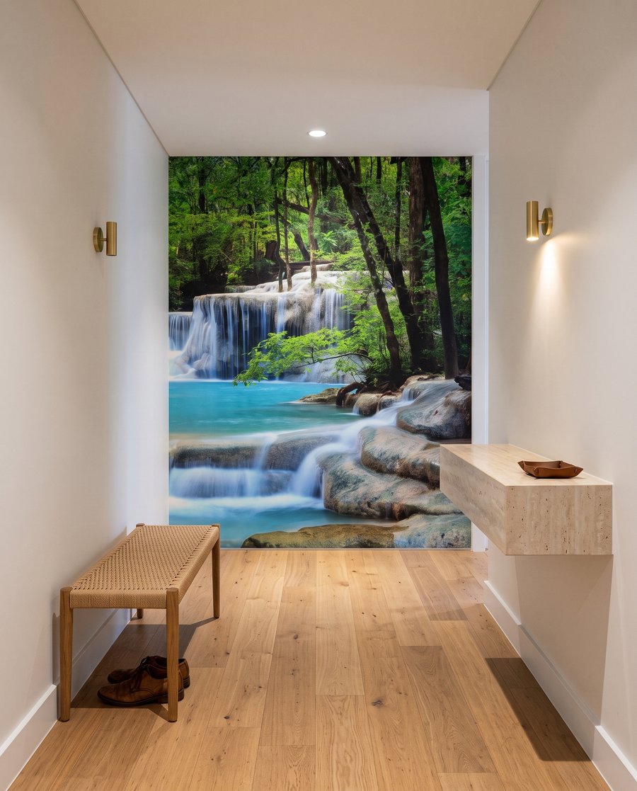 Arroyo turquesa en cascada — interior 5