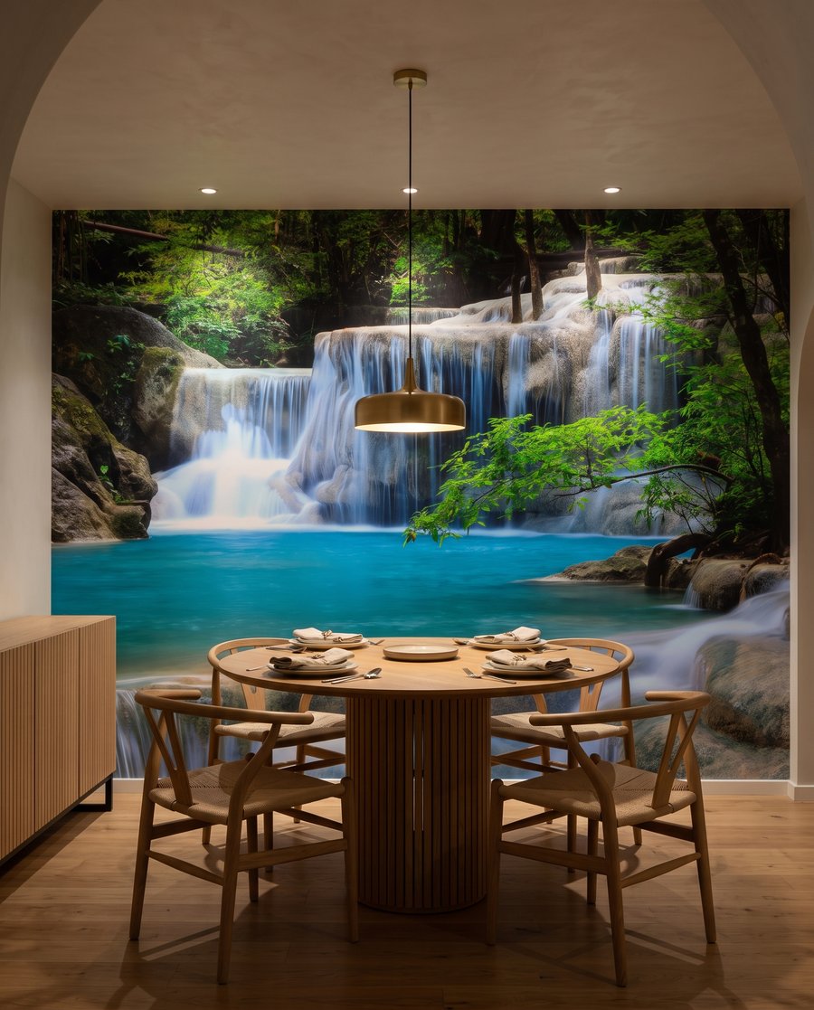 Arroyo turquesa en cascada — interior 6