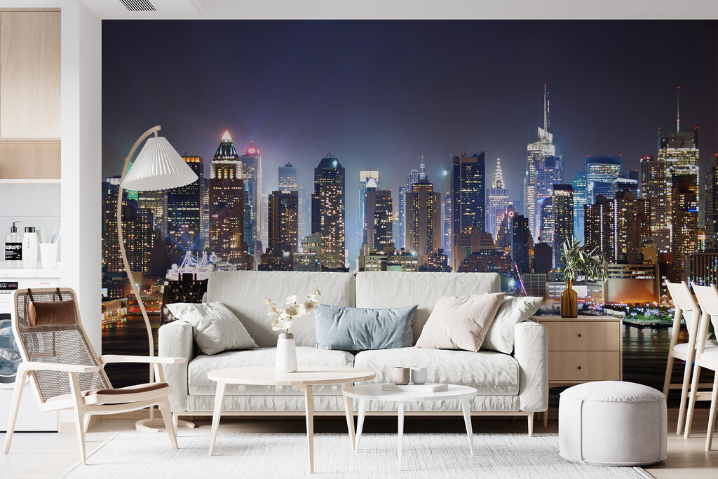 Luces urbanas al anochecer — interior 13
