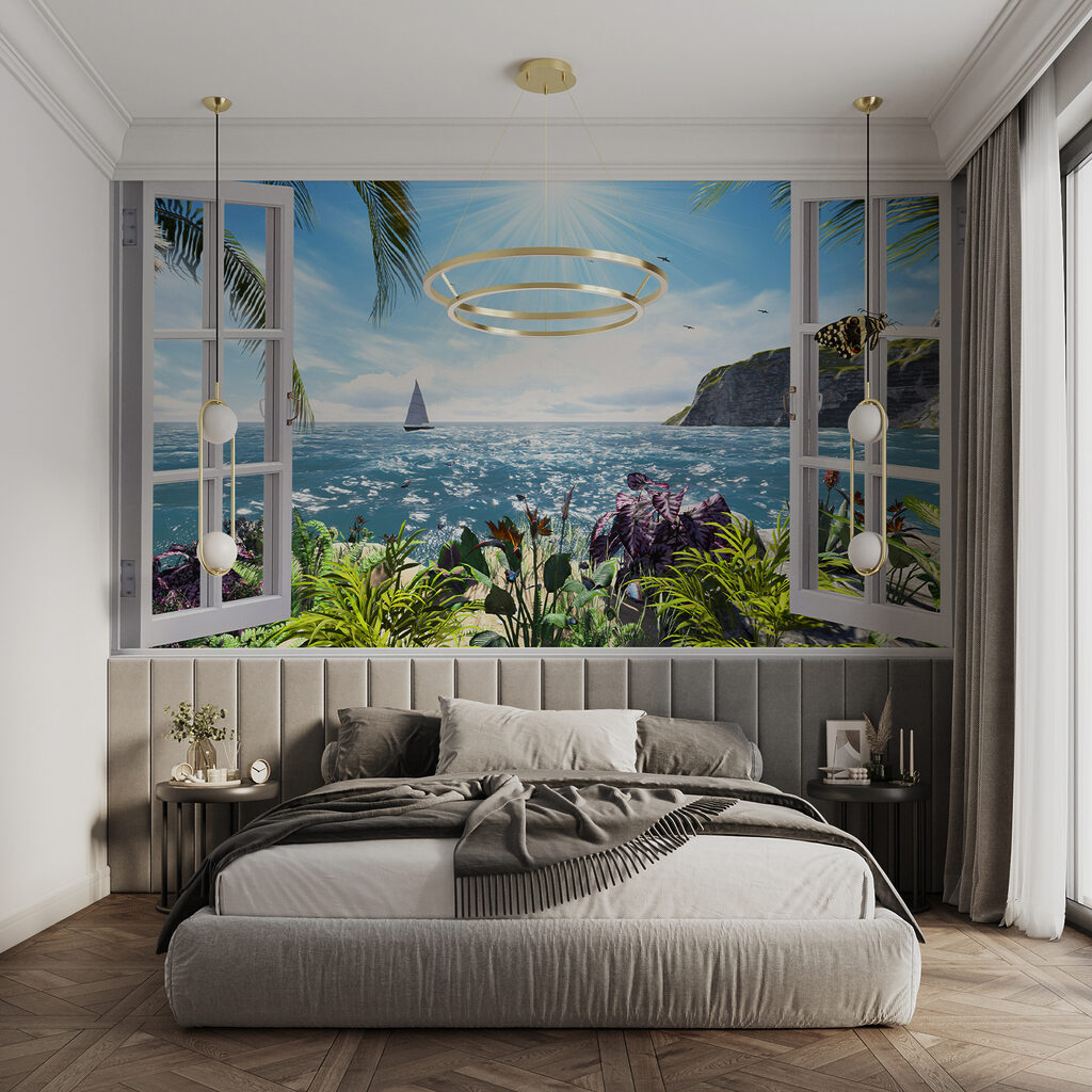 Veleros ante el mar — interior 2