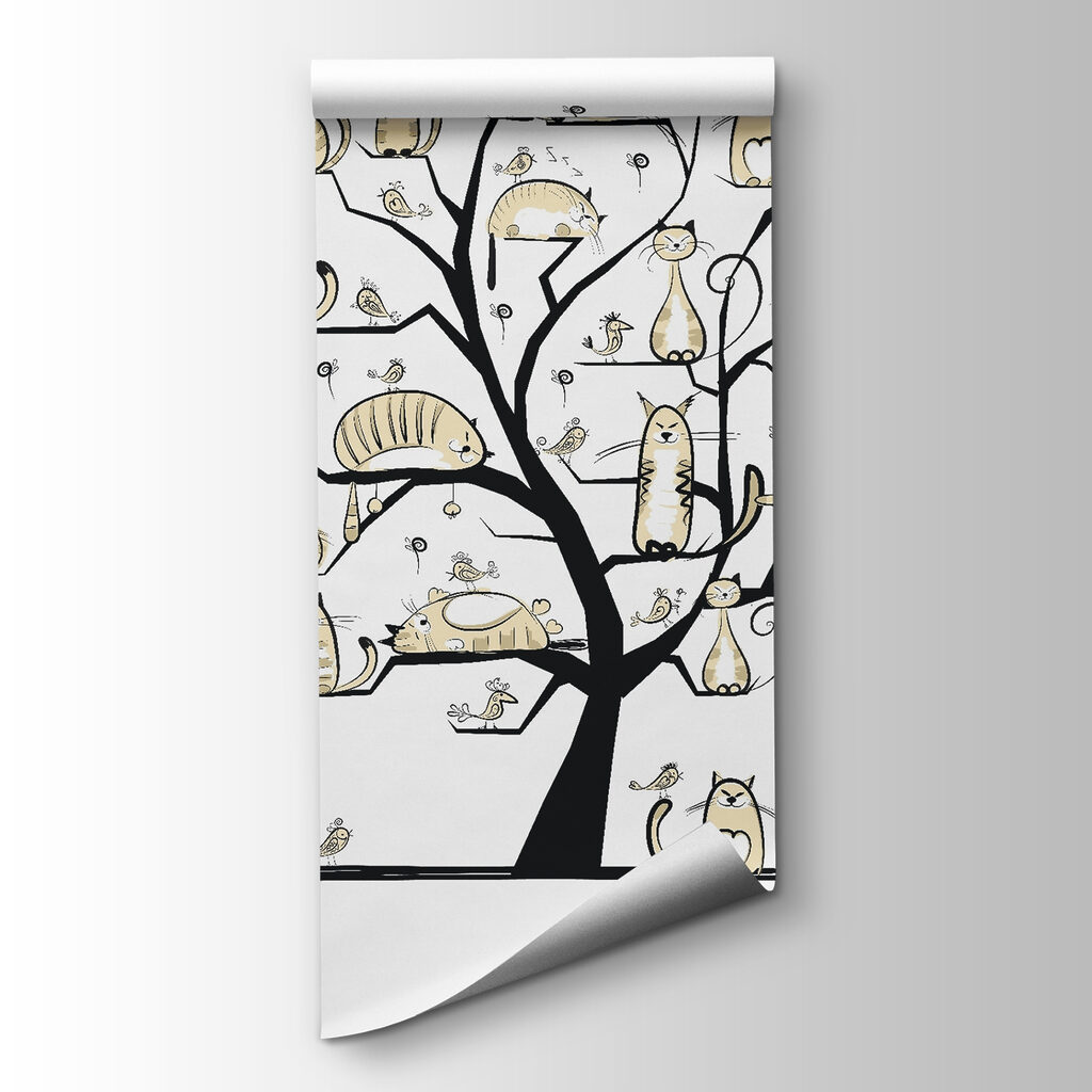 Árbol con gatos — vista del producto