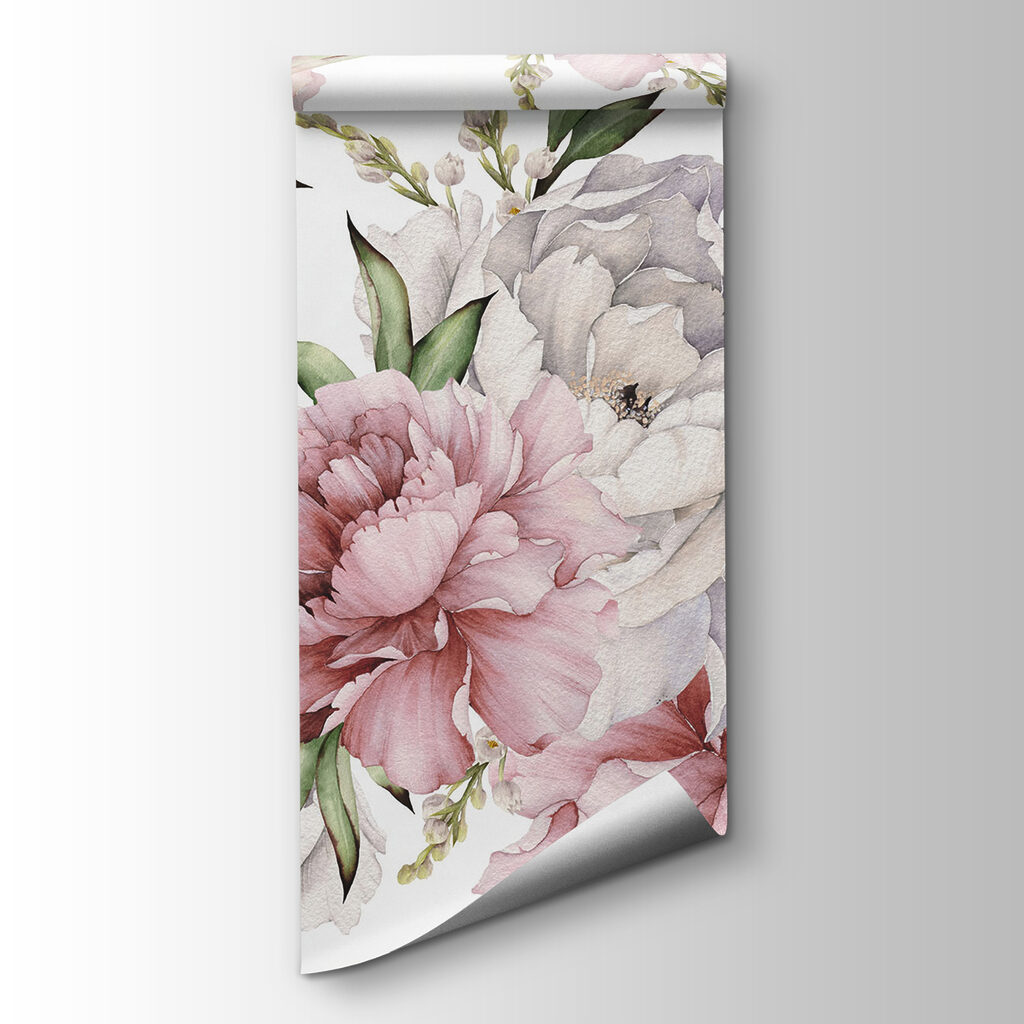 Peonías rosa crema — vista del producto