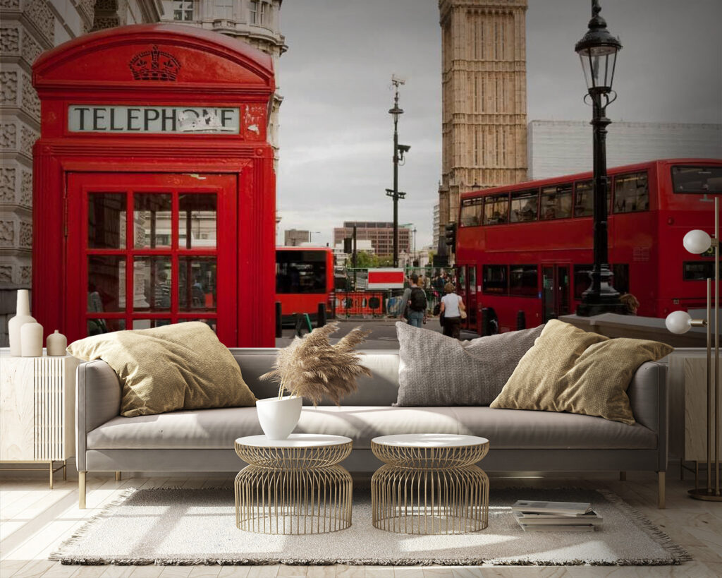 Cabina roja en Londres — interior 4