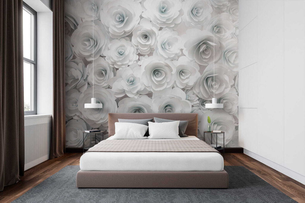Rosas blancas muy juntas — interior 2