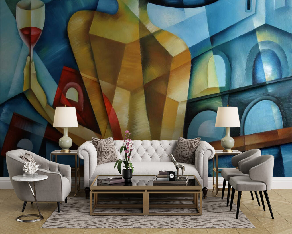 Mujer con copa — interior 4