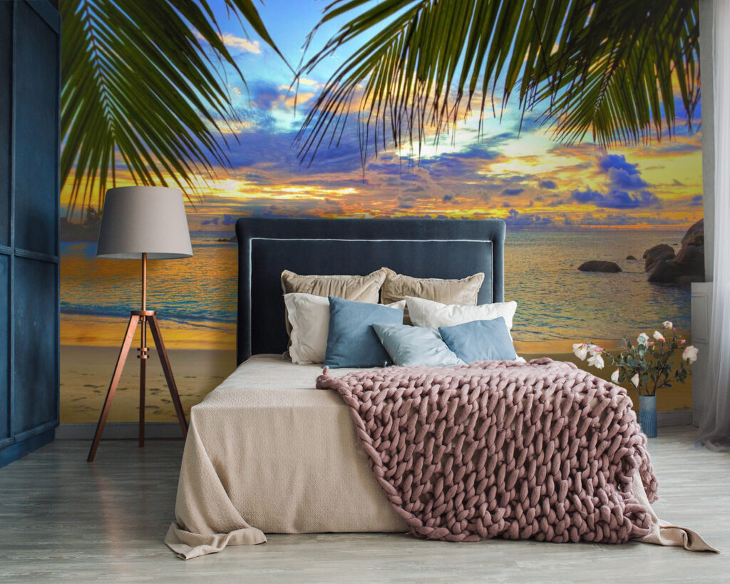 Atardecer entre palmeras — interior 2