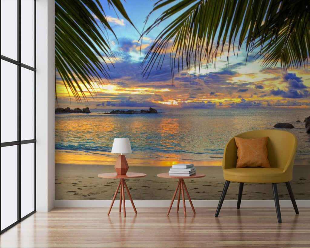 Atardecer entre palmeras — interior 4