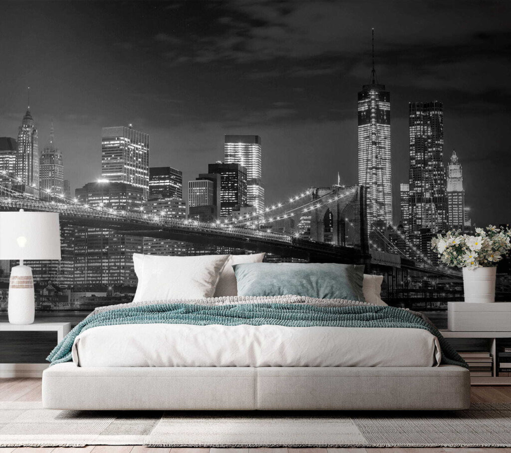 Puente nocturno en gris — interior 2