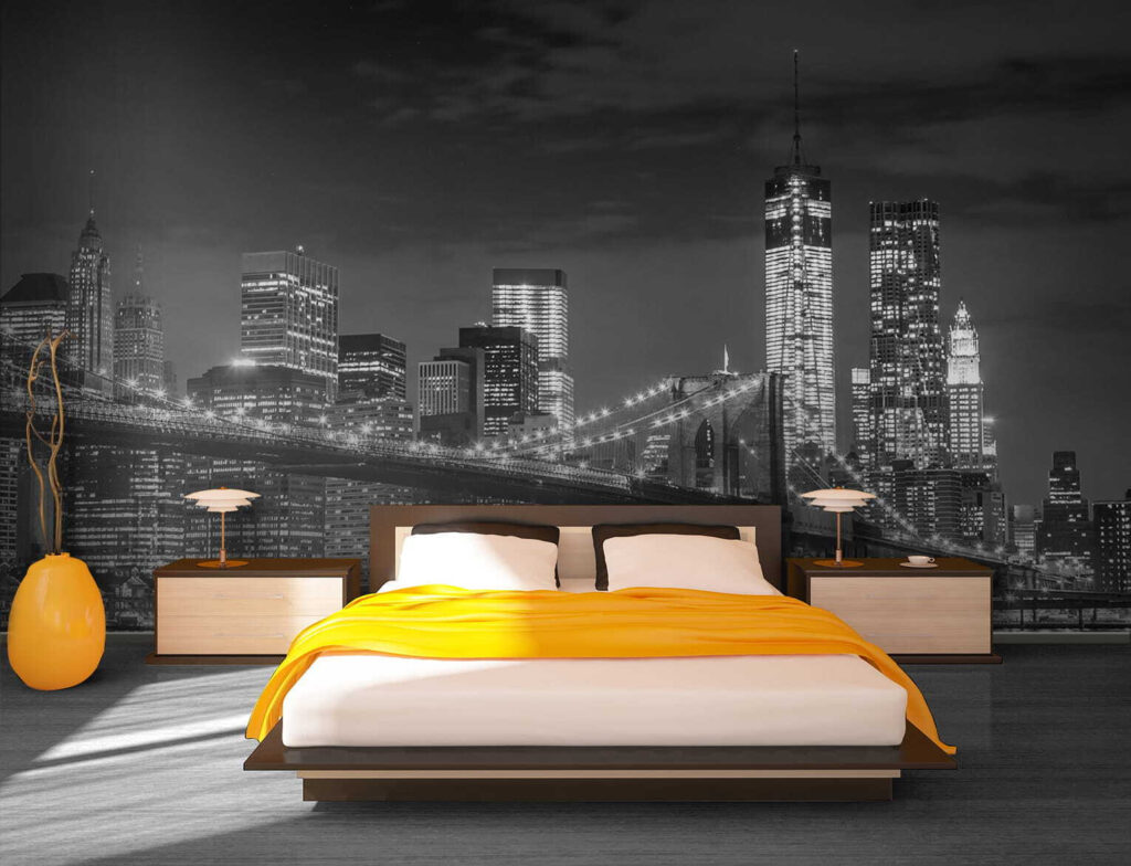 Puente nocturno en gris — interior 3