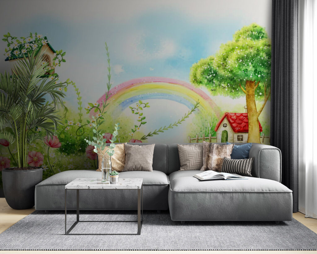 Casita junto al arcoíris — interior 2