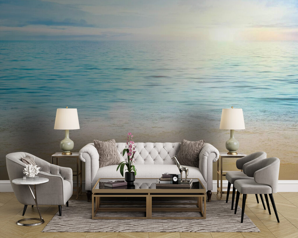 Playa de luz matinal — interior 3