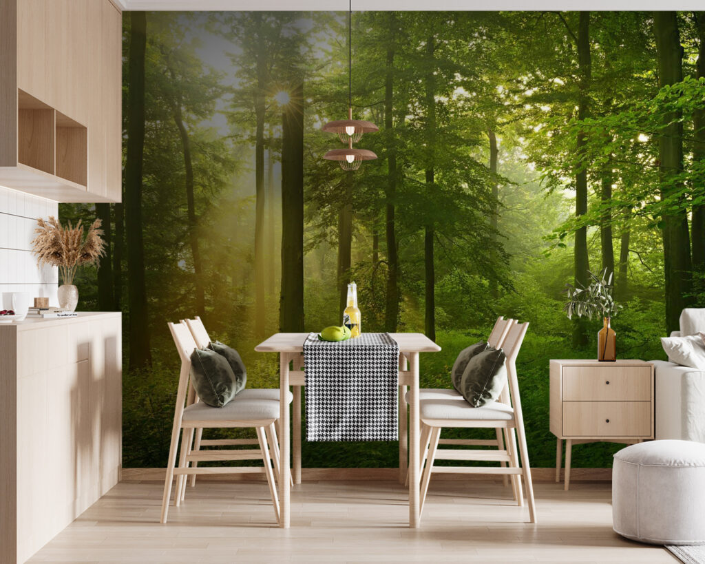 Luz dorada del bosque — interior 3